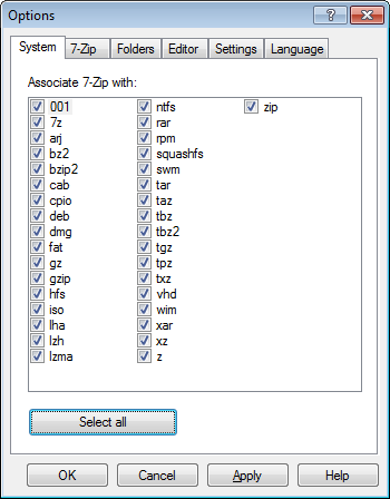 extract rar files 7 zip