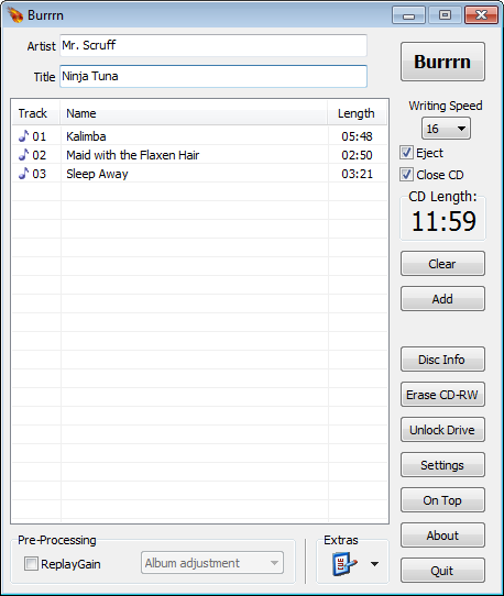 Burn FLAC to CD with Free FLAC to CD Burner Freeware, Free Download