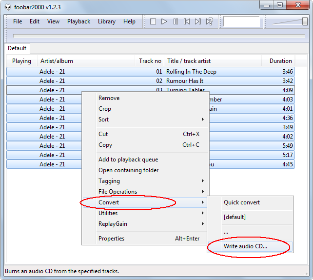 Burning Audio Cd Windows Xp