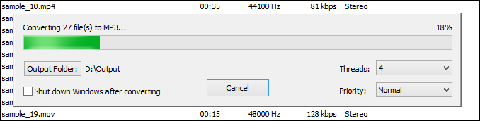 Converting M4R to FLAC