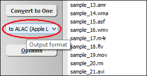 Convert FLAC to ALAC