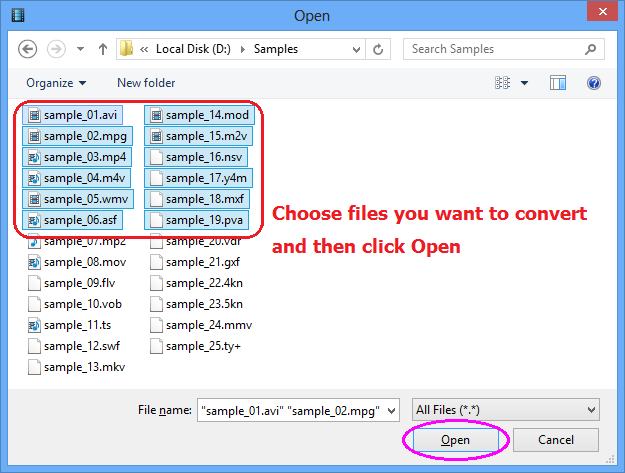 Convert GIF to MP4 with Filestar, Batch Conversion