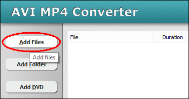 Click "Add Files" to choose 3GPP files and then add them to conversion list.