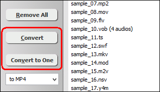 Convert GIF to MP4 with Filestar, Batch Conversion