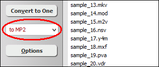 convert mp2 to mp3